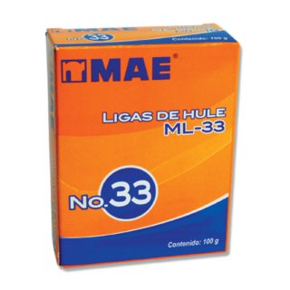Ligas De Hule Del N?mero 33