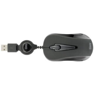 Mouse Mini ?ptico Retr?ctil (Negro)