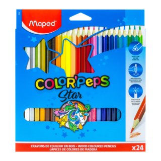 Lapices De Color Con 24 Piezas