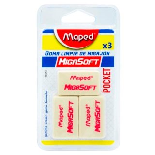 Goma Migasoft Blister Con 3 Piezas