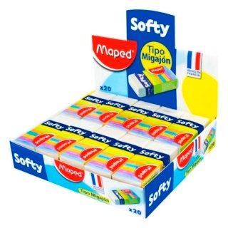 Goma Softy Caja Con 20 Piezas