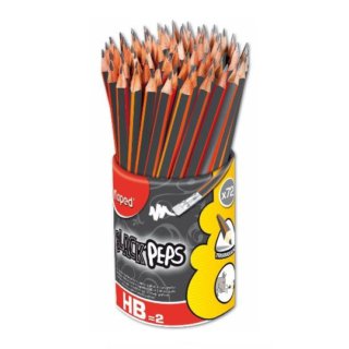 Lapiz De Grafito Black Peps 72 Pzas