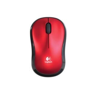 Mouse Wireless Inal?mbrico M185 Rojo