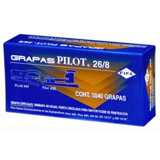 Grapa Especial Pilot De 26/8 De Pulg
