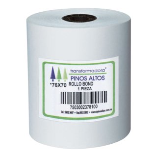 Rollo De Papel Bond 76X70