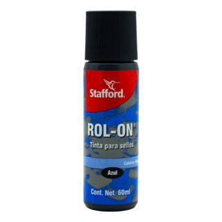 Tinta Para Sello Roll On Azul