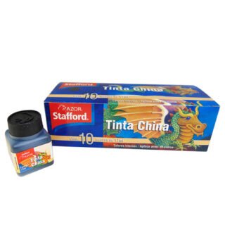 Tinta China 17 Ml Negra