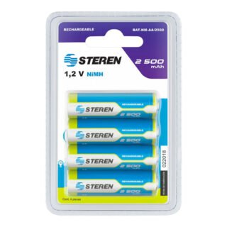 Pila Steren Recargable Aa
