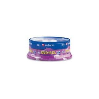 Lm-Dvd+R Dl 8.5Gb  2.4X Vbtm 20Pk Sp